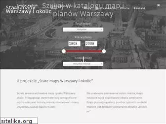 www.staremapy.waw.pl