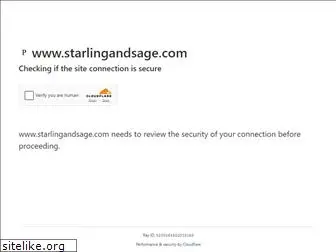 starlingandsage.com