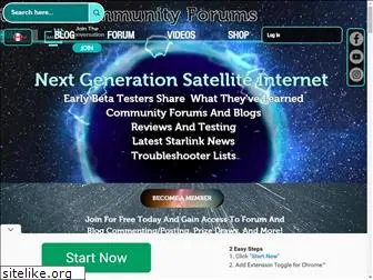 starlinkcommunityforums.com