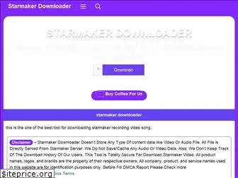 starmakerdownloader.net