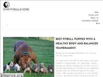 starpittbullpuppies.com