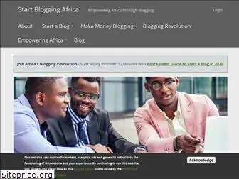 startblogging.africa