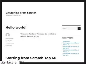 startingfromscratch.com