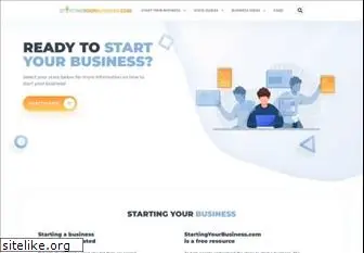 startingyourbusiness.com