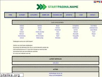 startpagina.name