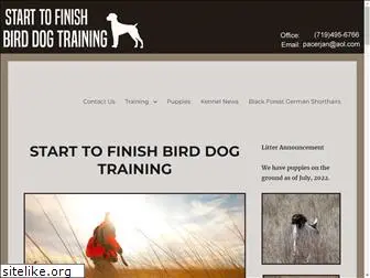 starttofinishbirddogtraining.com