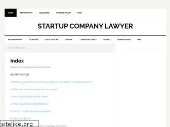 startupcompanylawyer.com