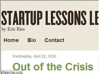 startuplessonslearned.com