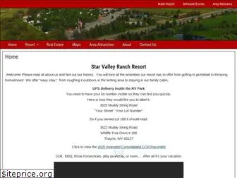 starvalleyranchresort.com