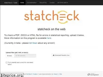 statcheck.io