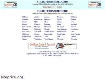 statefishingrecords.com