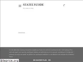 statelycode.blogspot.com