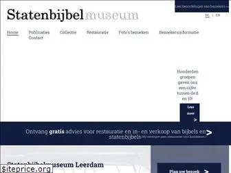 statenbijbelmuseum.nl