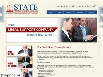 stateprocessserving.com