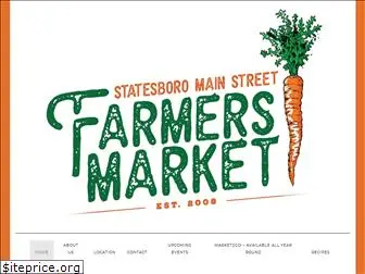 statesborofarmersmarket.com