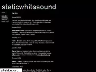 staticwhitesound.com