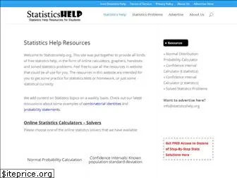 statisticshelp.org