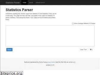 statisticsparser.com