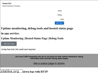 statuslist.app
