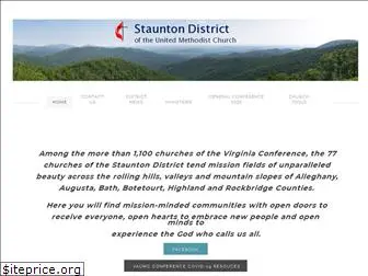 stauntondistrictumc.org