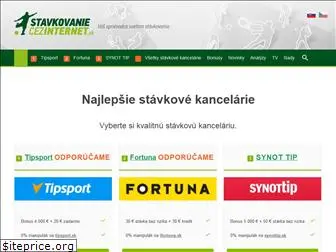 stavkovaniecezinternet.sk