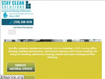 staycleansolutions.com