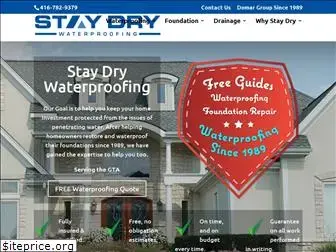 staydrywaterproofing.ca