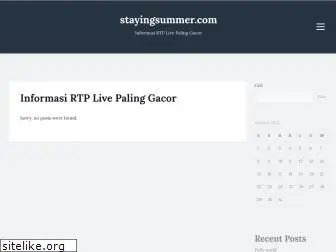 stayingsummer.com