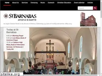 stbarnabasottawa.com