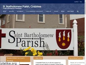 stbartholomewcrabtree.org