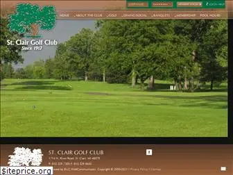 stclairgolfclub.com