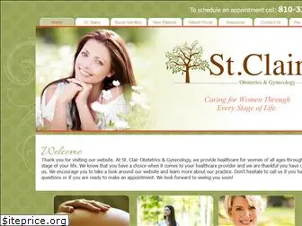 stclairob-gyn.com