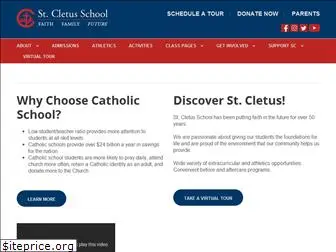 stcletusschool.com
