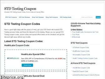 stdtestingcoupon.com