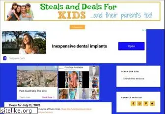 stealsanddealsforkids.com