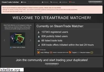 steamtradematcher.com