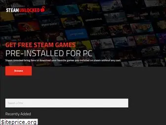 STEAMUNLOCKED » Free Steam Games Pre-installed for PC