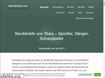 steckbriefe.com