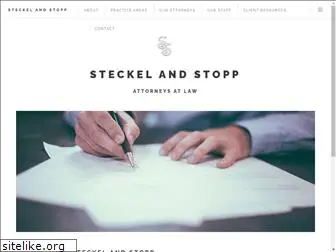 steckelandstopp.com