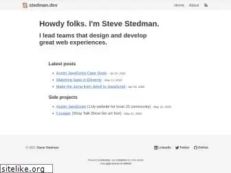 stedman.dev