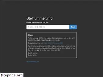 stelnummer.info