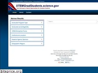stemgradstudents.science.gov