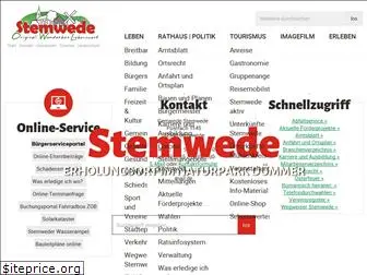 stemwede.de