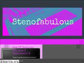 stenofabulous.com