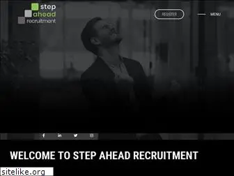 stepaheadrecruitment.com