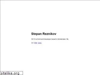 stepanreznikov.com