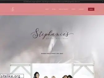 stephaniesbridalboutique.com