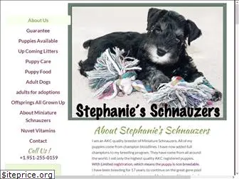 stephaniesschnauzers.com