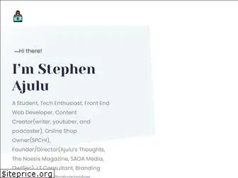 stephenajulu.com