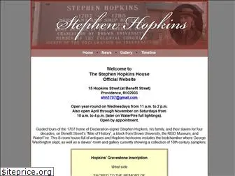 stephenhopkins.org